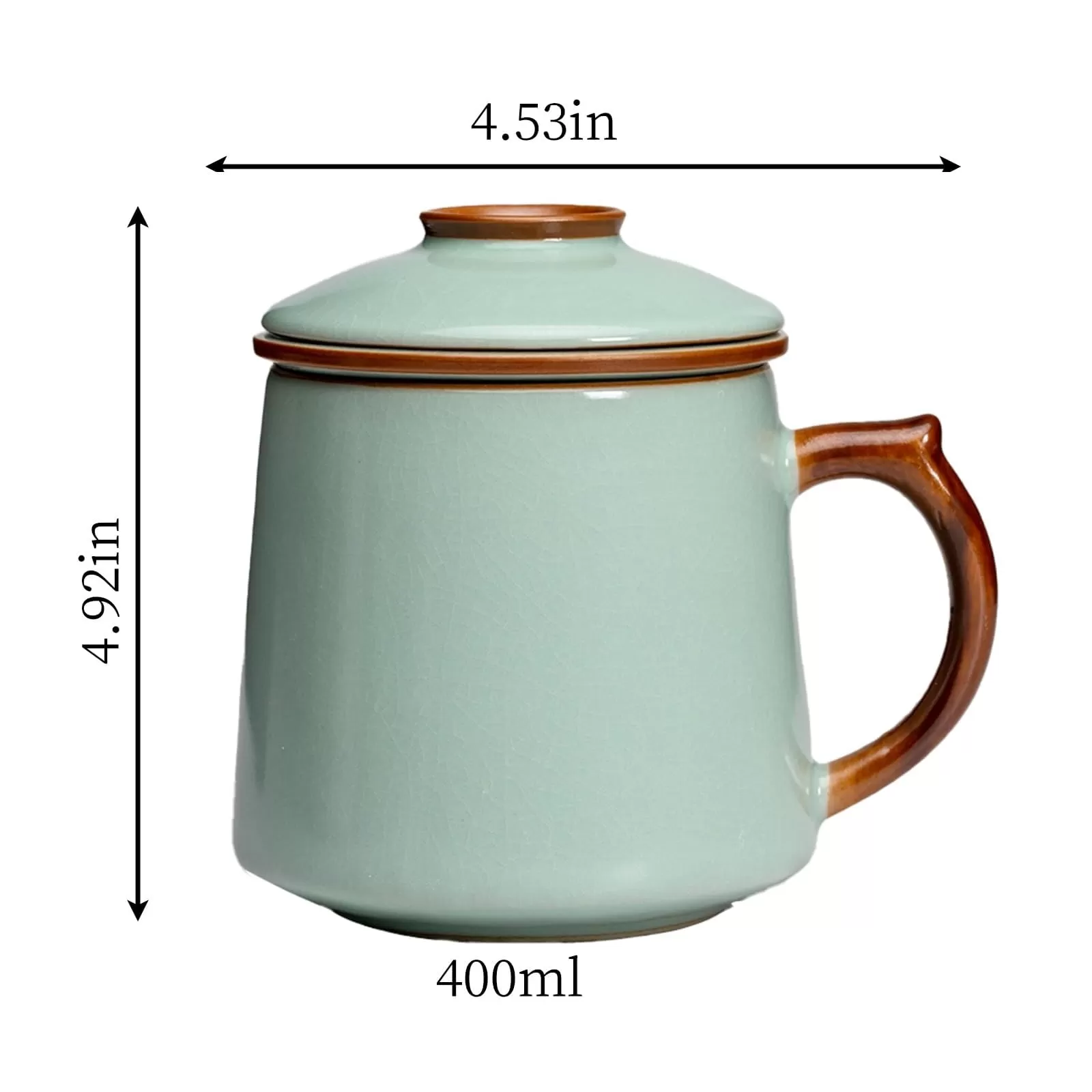 tazas de té de hoja suelta con infusor