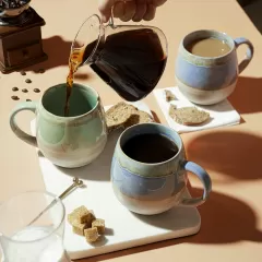 Descubra la taza de café de cerámica grande de 21 oz de 21 oz al por mayor en China