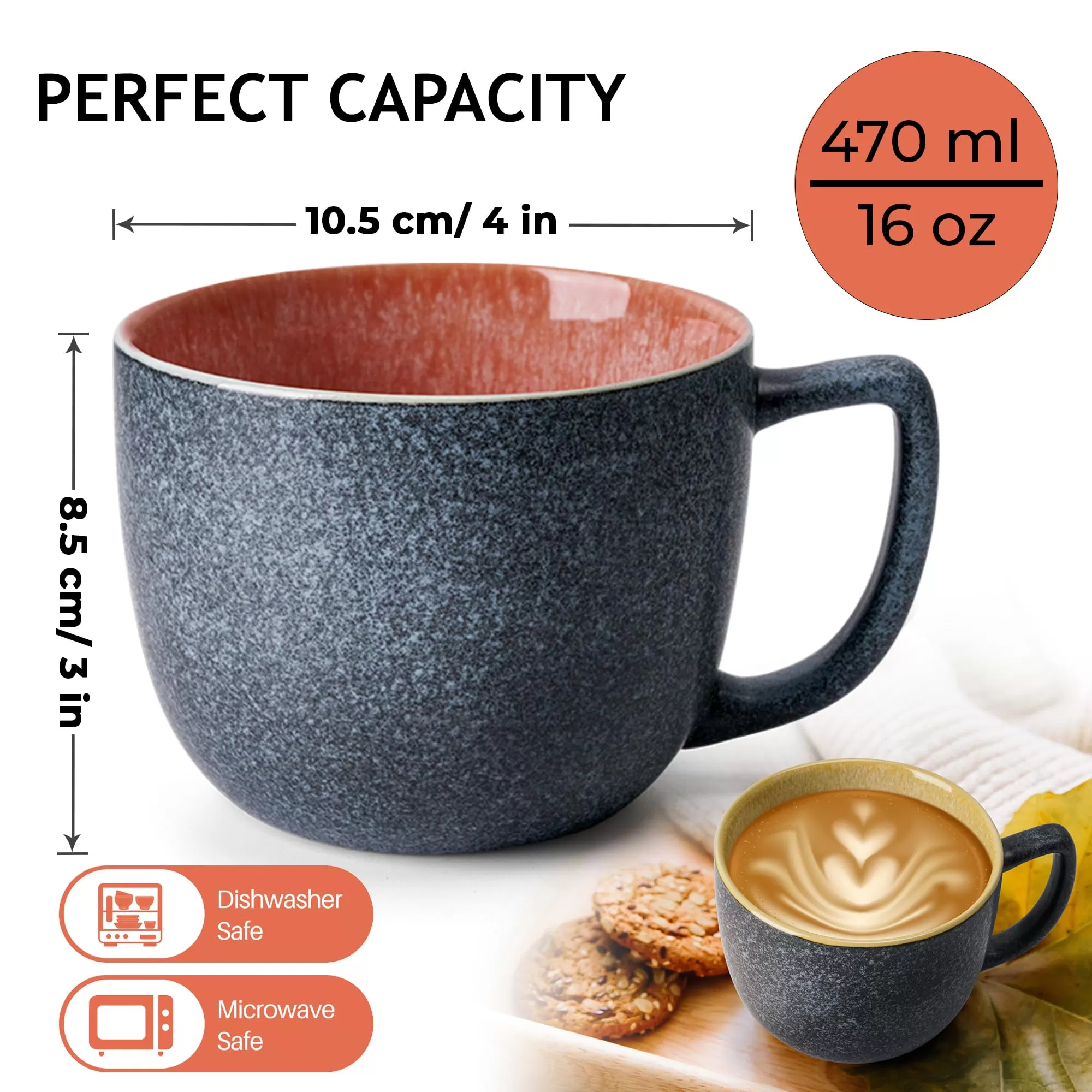 Tazas de café de gres personalizadas China