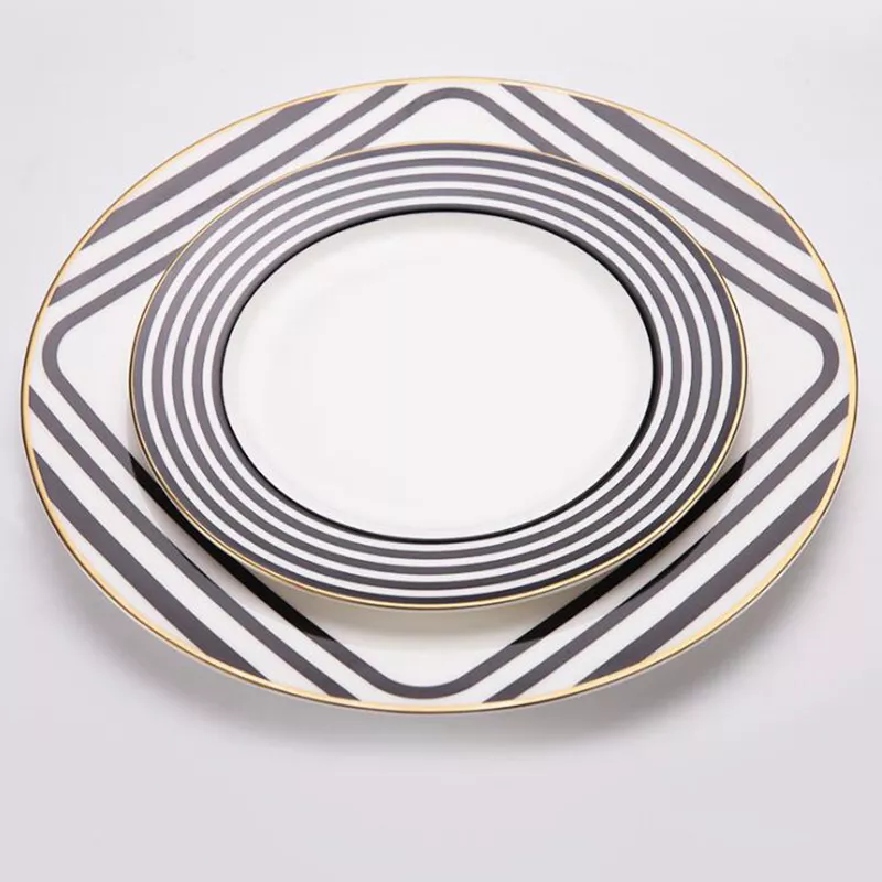  Classic European Gold Rim Coffee Cups and Saucers Fournisseurs en Chine 