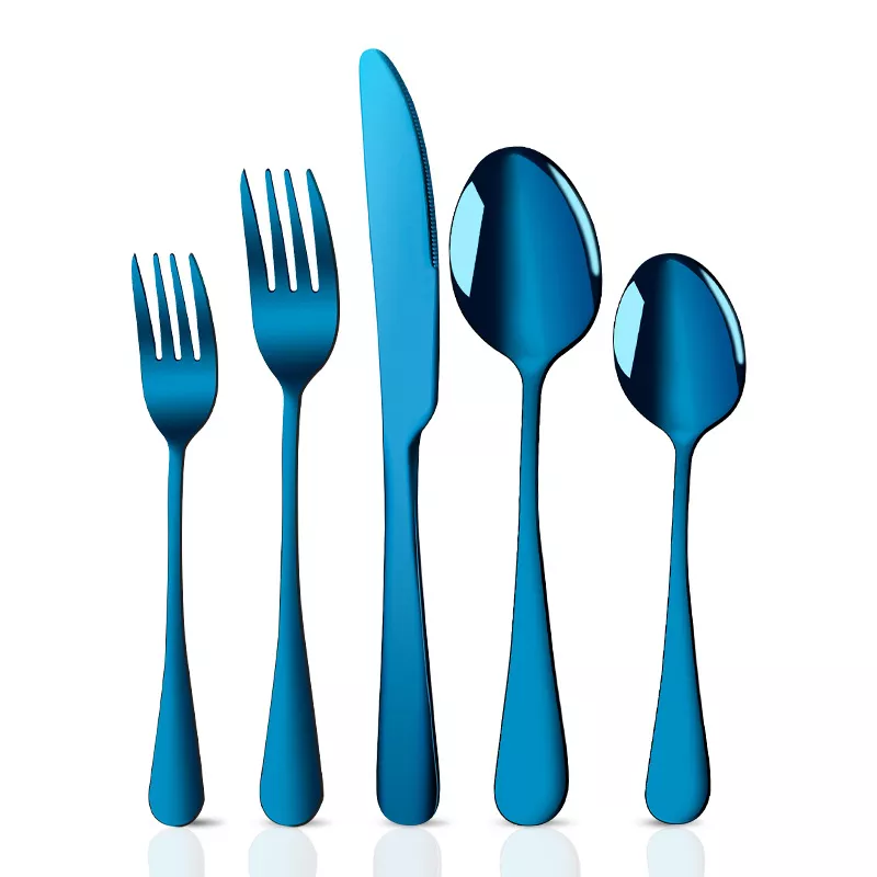Hôtel Gift Knife Spoon Fork Couvreries en acier inoxydable Set Factory en Chine