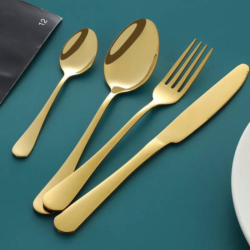 Ensemble de couverts en acier inoxydable avec boîte en bois en gros en Chine