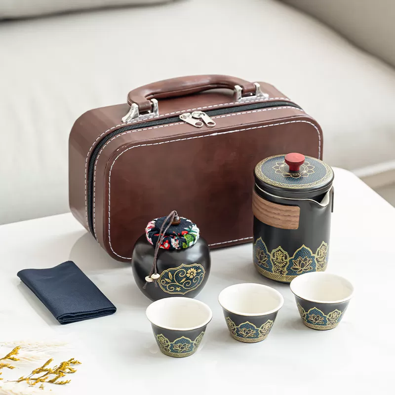 Portable Gongfu tea set wholesale supplier in China
