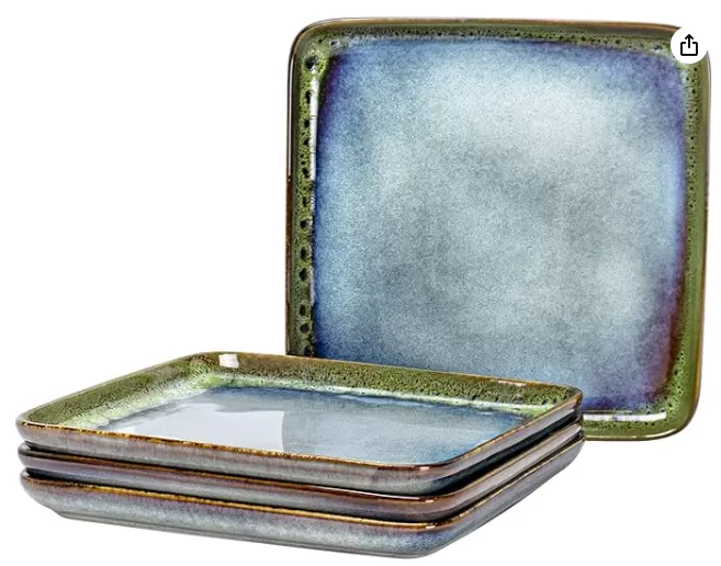 Stoneware Square Dinner Plates Factory en Chine