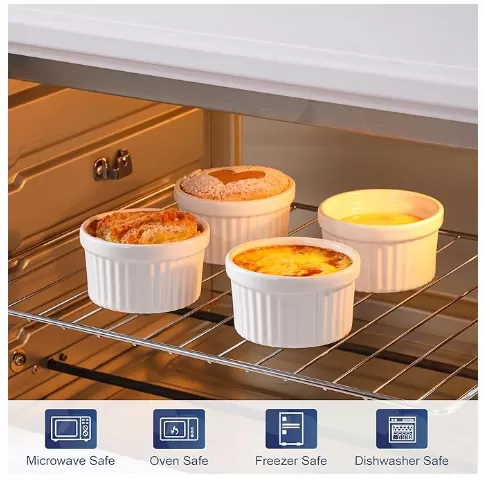 Plat de cuisson en céramique 4 oz