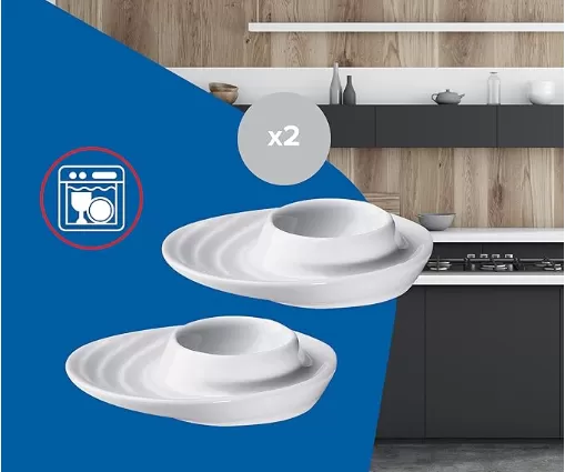  Fabricant d'oeufs en porcelaine blanc en Chine 