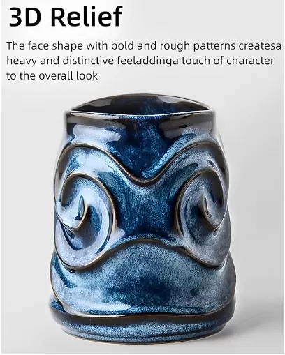 Tasse de café en forme de visage en gros