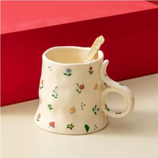 Tasse de café en porcelaine à la main en gros