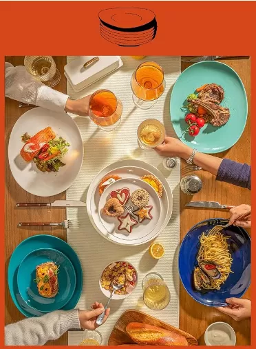 Fabricant d'assiettes en porcelaine en Chine
