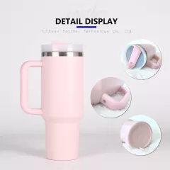 La meilleure tasse à vide en acier inoxydable isolée avec poignée en gros en Chine