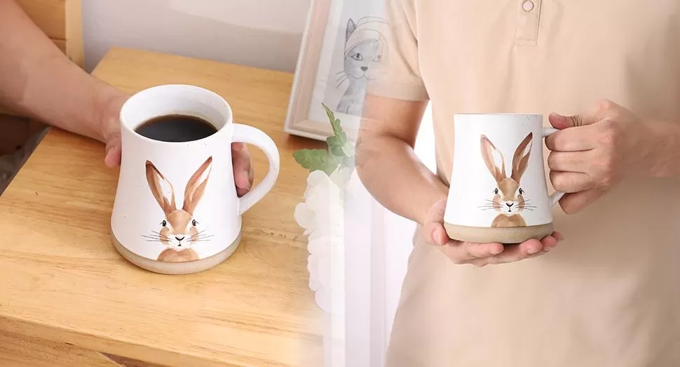 13,6 Oz Fabricant de tasse de café en céramique en Chine en Chine
