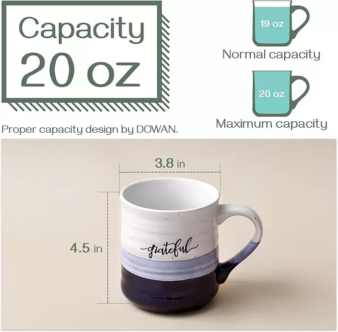Fabricant de tasses à café en porcelaine de 20 oz en Chine