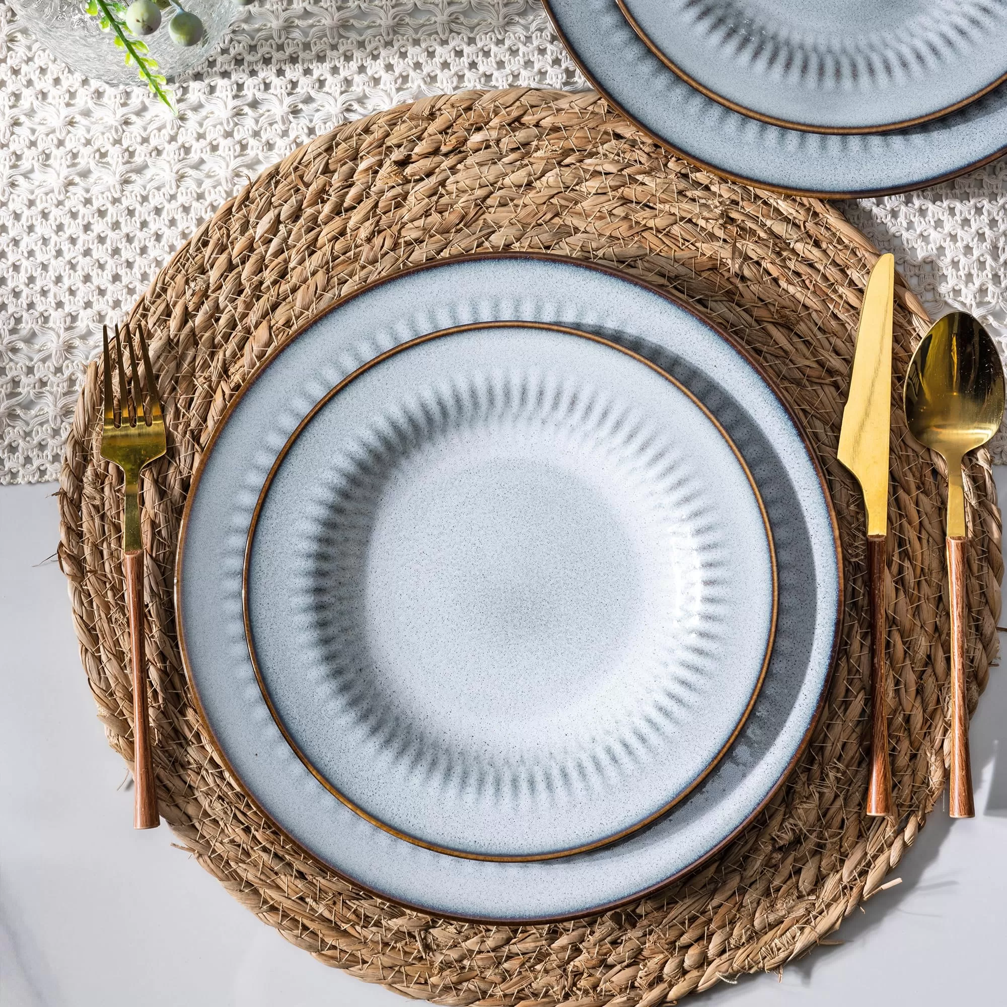 Ensembles de vaisselle en relief en gros