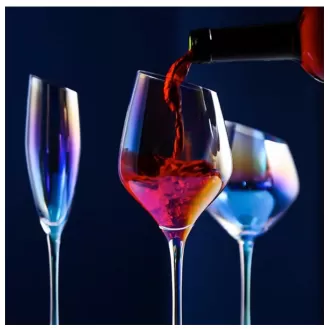 Verres à vin rouge cristallin de premier ordre soufflées en gros en Chine - verres à vin élégants et durables