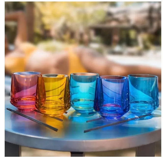 Verres à vin sans tige en gros Chine