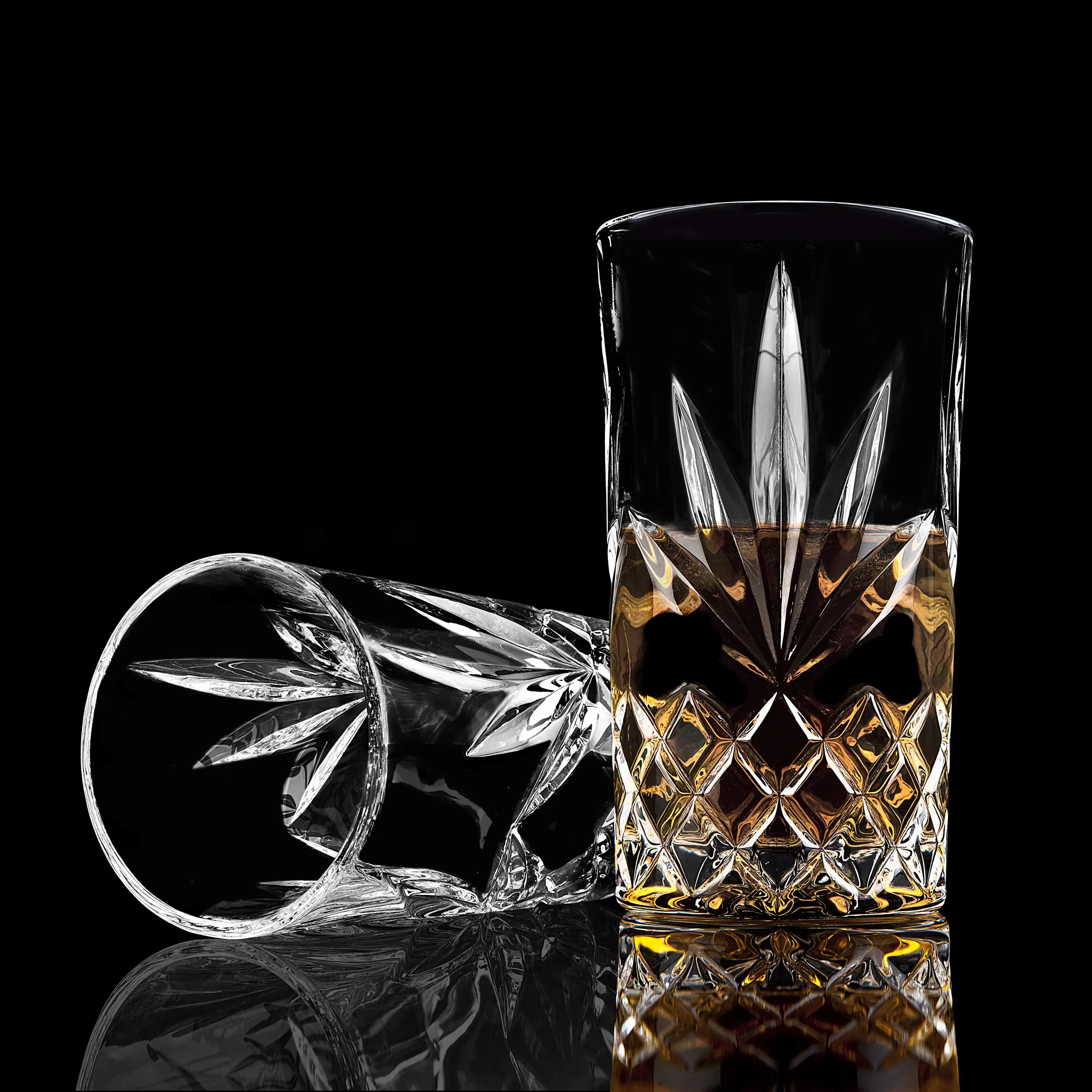 Verres en hauteur pour bars et restaurants
