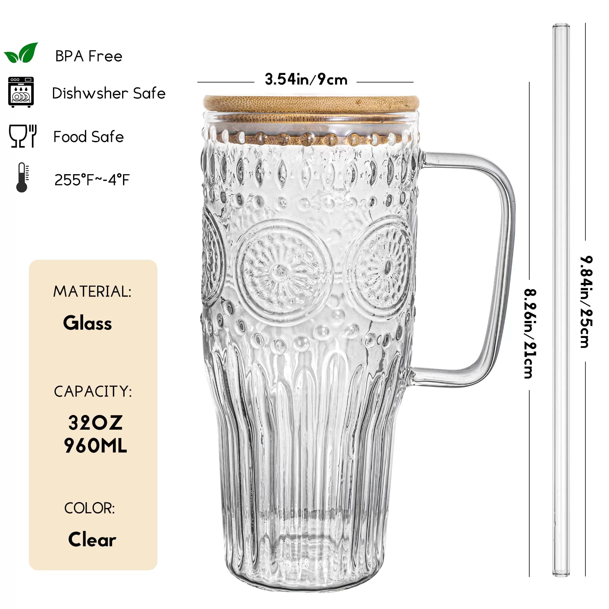 Coupe de verre respectueuse de l'environnement