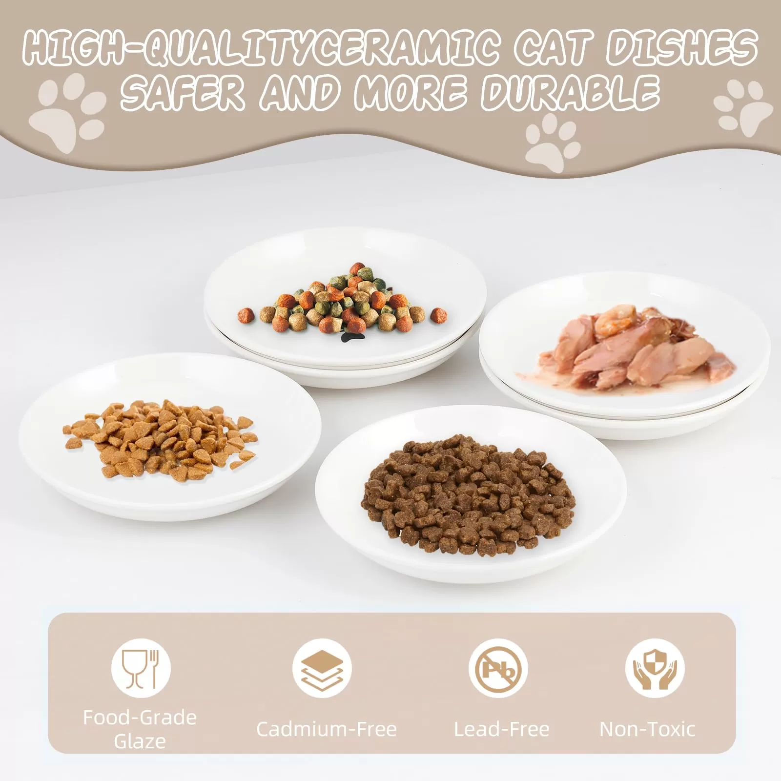 plats de nourriture pour animaux de compagnie