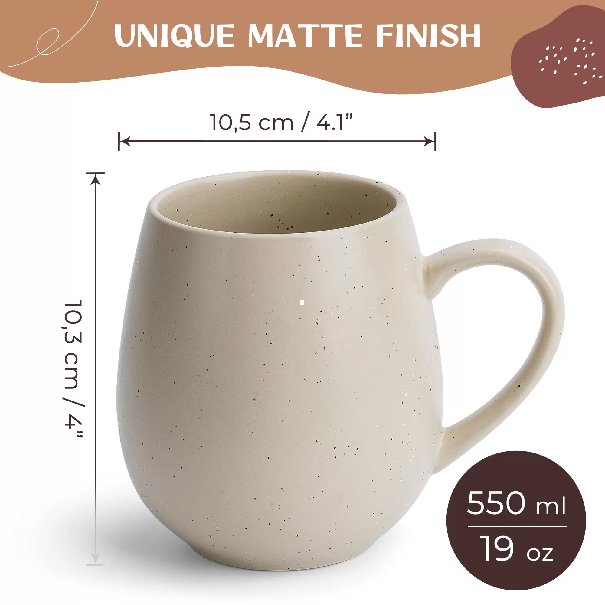 Tasses en céramique personnalisées en gros