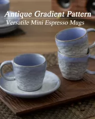 Ceramic Double Espresso Coffee Cup Wholesale en Chine - La qualité de qualité supérieure rencontre un design élégant