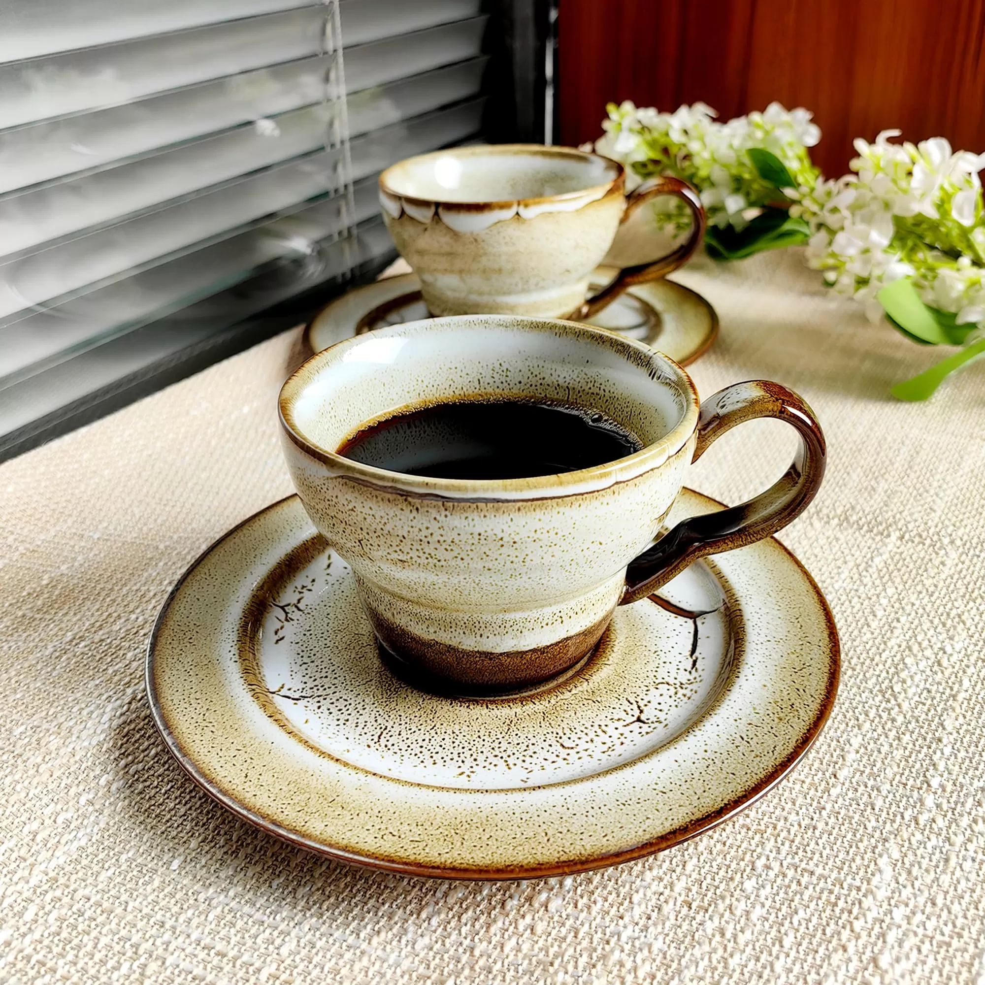  tasses à café fabriquées à la main fabriquées en Chine 