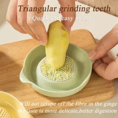 Grater de gingembre en céramique en gros en Chine - outil de cuisine durable, sûr et efficace