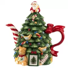 Festive Ceramic Christmas Tree Figural Teapot en gros en Chine pour les détaillants et les boutiques de cadeaux