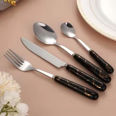 Ensemble de couverts en acier inoxydable 16 pièces en gros en Chine - Solution de restauration haut de gamme par Linkbridge