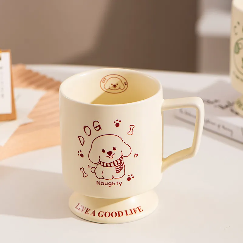 フレンチゴブレットセラミックコーヒーマグ卸売