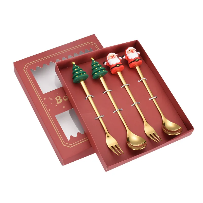 クリスマスの食器カトラリーセット卸売中国