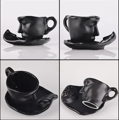 中国のセラミックキスカップルコーヒーマグ卸売