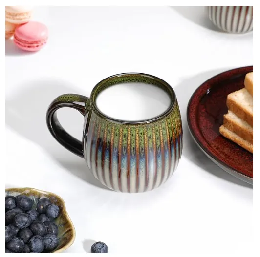 中国のコーヒー＆紅茶工場用のセラミックカップ