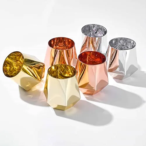 茎のないワイングラス
