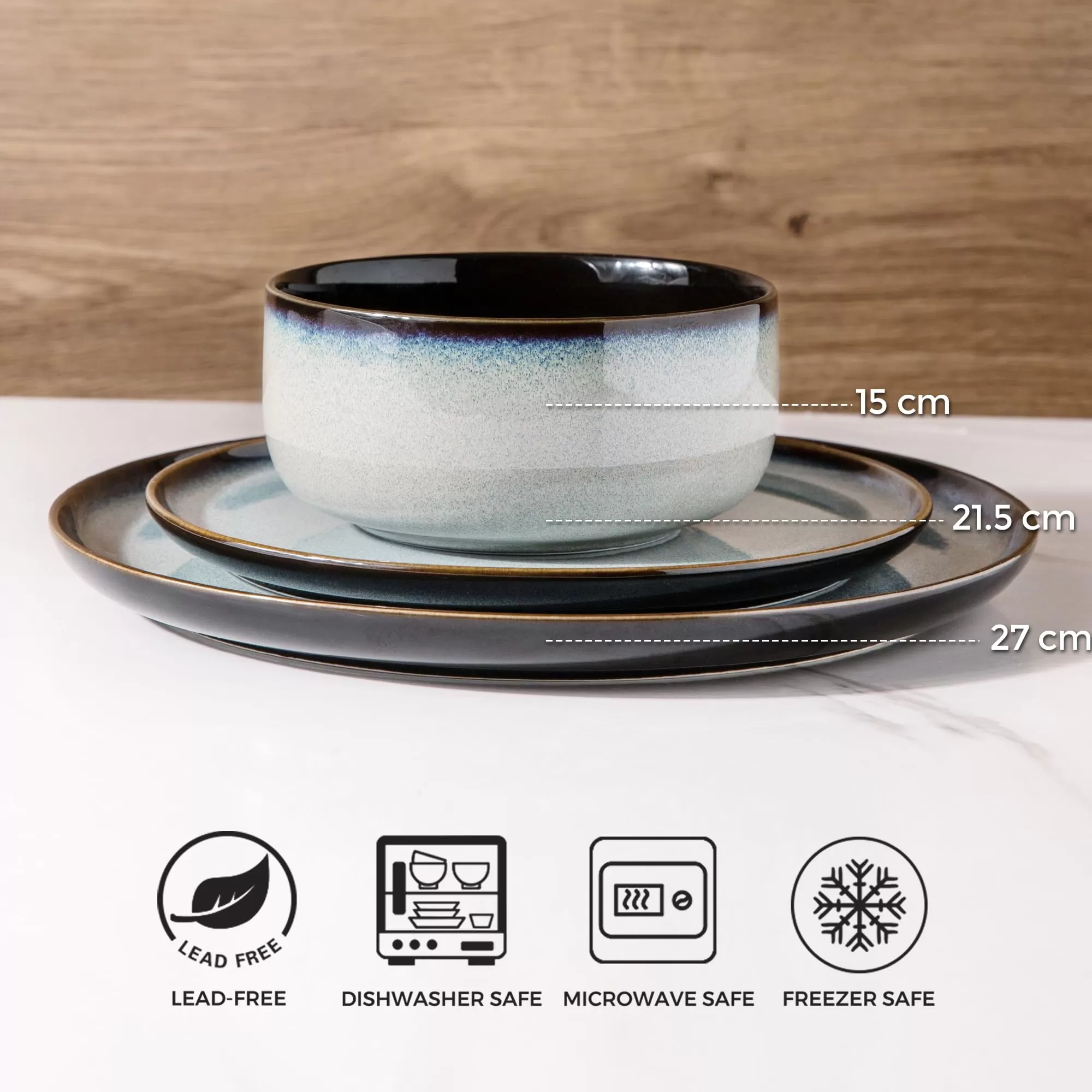 レストランの石器プレート卸売