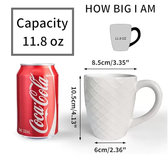 Mug kopi seramik putih krim set borong
