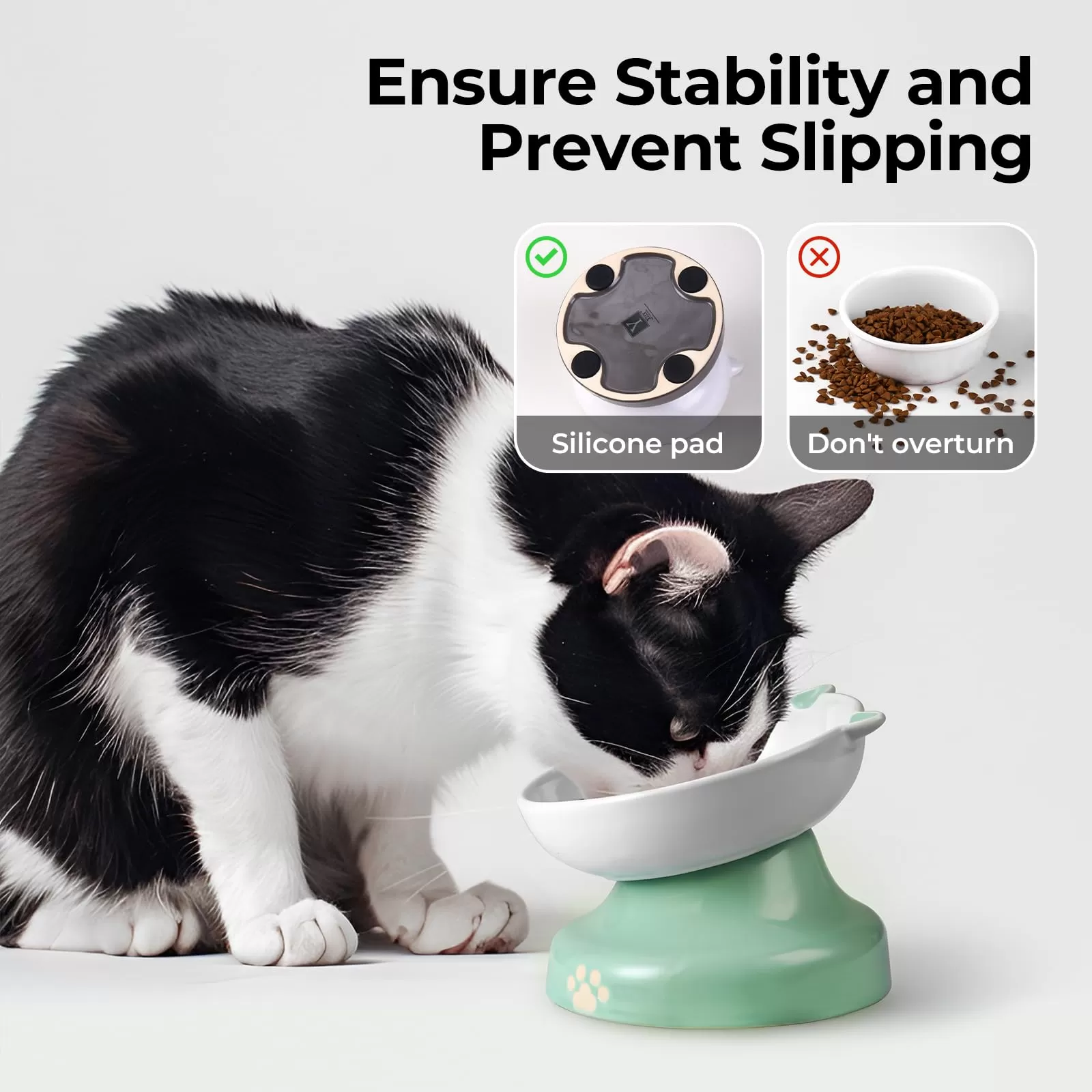 Mangkuk kucing seramik