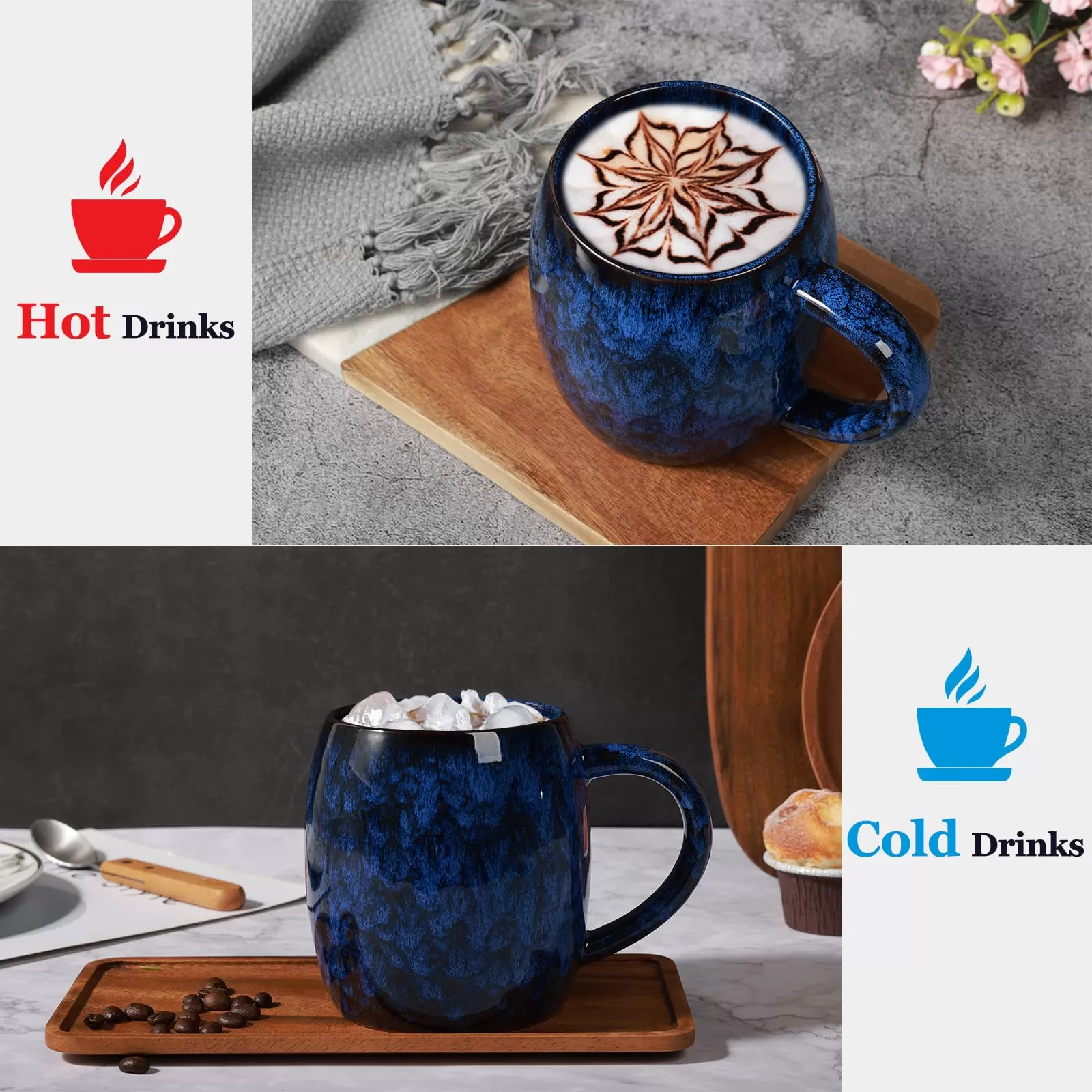 Pembekal Mug Seramik Ergonomik