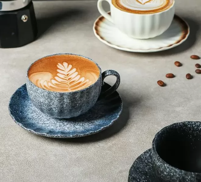 cawan glaze reaktif dan cina borong piring