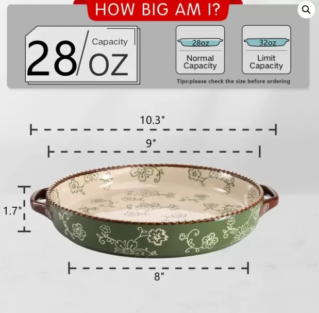 seramik bakeware pukal China