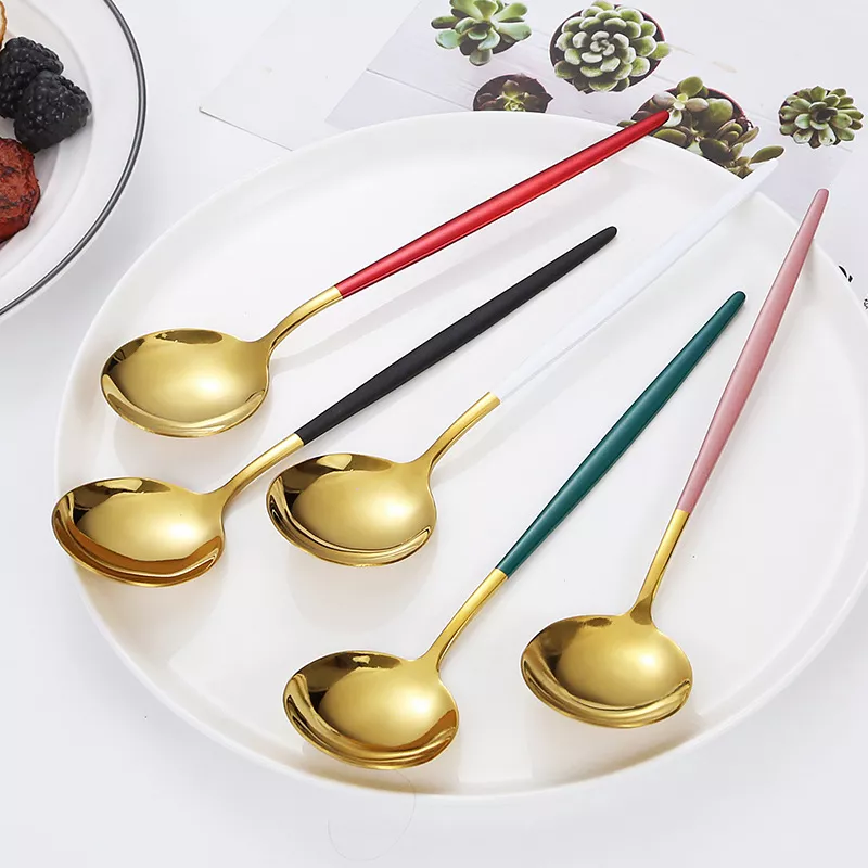 Custom travel wedding luxury stainless steel cutlery Wholesale