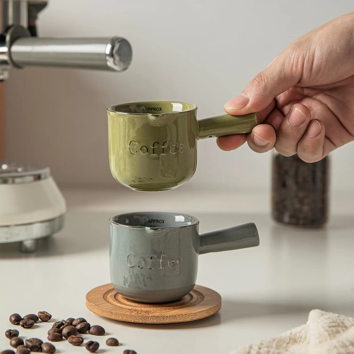 Custom Green Espresso Cups China