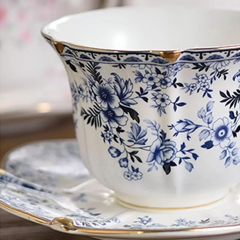 Leverancier van theekopjes en schotels met keramiekpatroon van Direct Factory