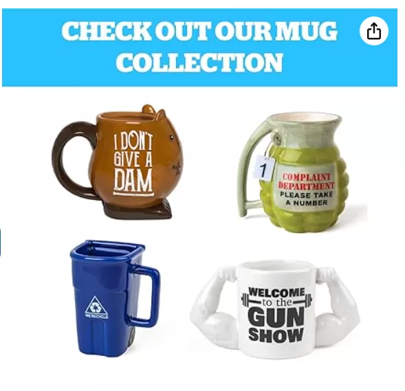 Prescrição caneca de café porcelana