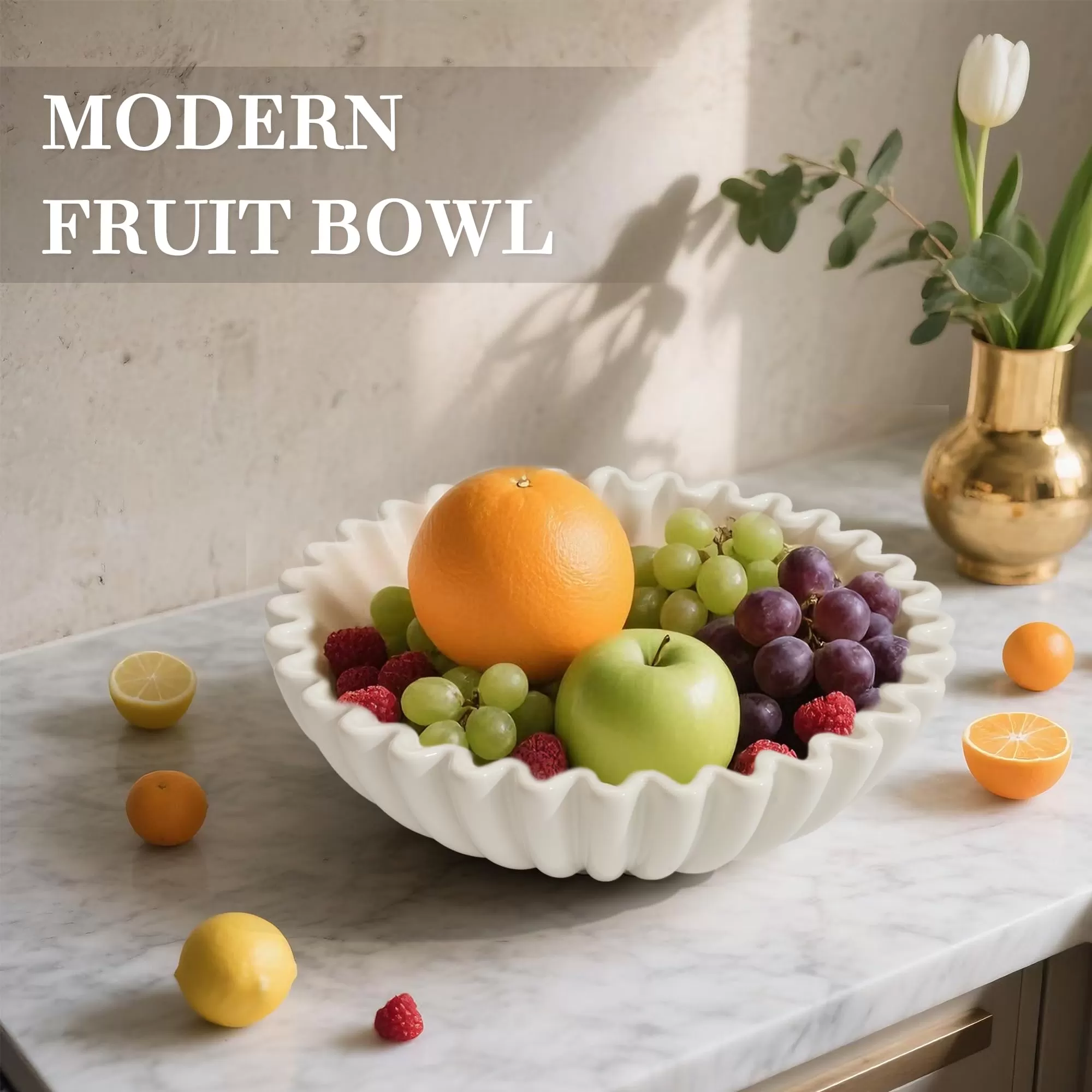Fornecedor de tigela de frutas cerâmicas feitas à mão