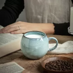 Descubra a cerâmica perfeita grande copo de café redondo no atacado na China