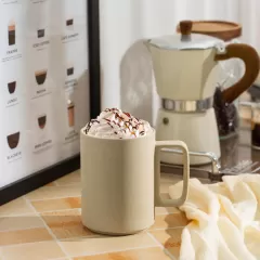 Canecas de chá de porcelana elegantes e canecas de café Conjunto na China