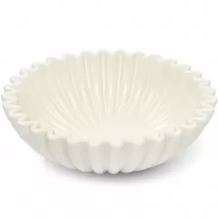 Descubra elegância e função: grande tigela decorativa cerâmica atacado na China