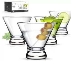 Elevar as experiências de coquetel com os óculos de martini define por atacado na China