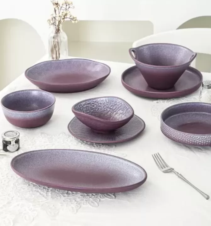 utensílios de mesa de cerâmica duráveis no atacado