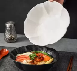 Tigelas de sopa de porcelana de 8 polegadas no atacado na China - o equilíbrio perfeito entre função e elegância